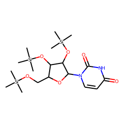 Uridine, 2',3',5'-tris-O-(trimethylsilyl)-