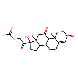 4-Pregnene-3,11,20-trione, 17alpha,21-dihydroxy-, 21-acetate