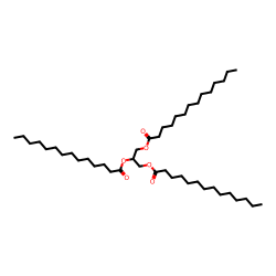 Tetradecanoic acid, 1,2,3-propanetriyl ester