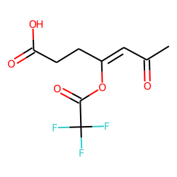 4-Hydroxy-6-oxohept-4-enoic acid, trifluoroacetate
