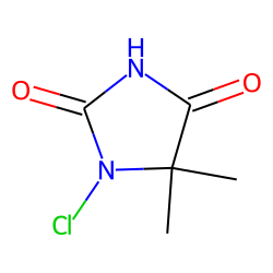 Hydantoin, 1-chloro-5,5-dimethyl-