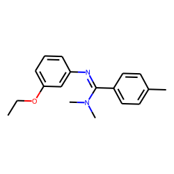 N,N-Dimethyl-N'-(3-ethoxyphenyl)-p-methylbenzamidine