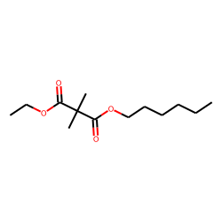 Dimethylmalonic acid, ethyl hexyl ester