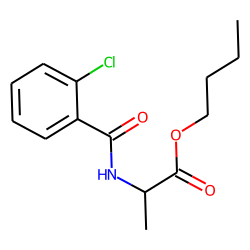 D-Alanine, N-(2-chlorobenzoyl)-, butyl ester