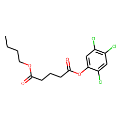 Glutaric acid, butyl 2,4,5-trichlorophenyl ester
