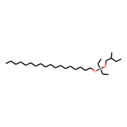 Silane, diethyl(2-methylbutoxy)octadecyloxy-