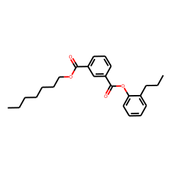 Isophthalic acid, heptyl 2-propylphenyl ester