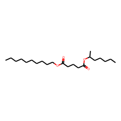 Glutaric acid, decyl 2-heptyl ester