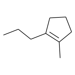Cyclopentene, 1-methyl-2-propyl
