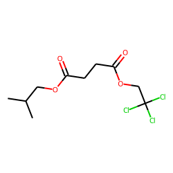 Succinic acid, isobutyl 2,2,2-trichloroethyl ester