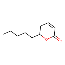 2H-Pyran-2-one, 5,6-dihydro-6-pentyl-