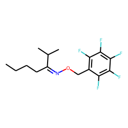 2-Methyl-3-heptanone, PFBO # 2