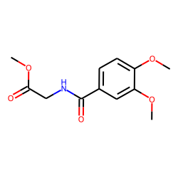 (3,4-Dimethoxy-benzoylamino)-acetic acid methyl ester