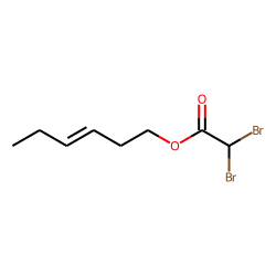 (E)-3-Hexen-1-ol, dibromoacetate