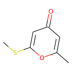6-Methyl-2-methylthio-4-pyrone
