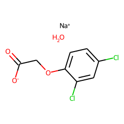(2,4-Dichlorophenoxy)acetic acid, sodium salt hydrate