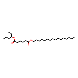 Adipic acid, hexadecyl 3-hexyl ester