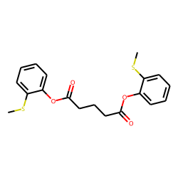 Glutaric acid, di(2-(methylthio)phenyl) ester