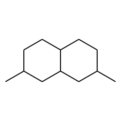 cis,cis,trans-Bicyclo[4.4.0]decane, 3,9-dimethyl