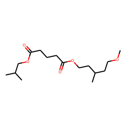 Glutaric acid, isobutyl 5-methoxy-3-methylpentyl ester