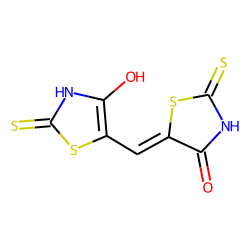 Rhodanine, 5,5'-methylidynedi-