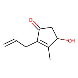 2-Cyclopenten-1-one, 4-hydroxy-3-methyl-2-(2-propenyl)-