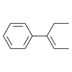 Benzene, (1-ethyl-1-propenyl)-