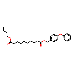 Sebacic acid, butyl 4-phenoxybenzyl ester