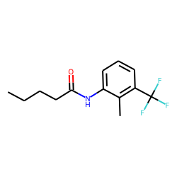 Pentanamide, N-(2-methyl-3-trifluoromethyl)phenyl-