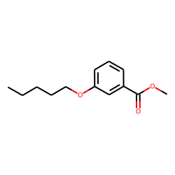 Benzoic acid, 3-pentyloxy-, methyl ester