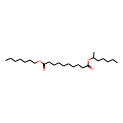 Sebacic acid, heptyl 2-heptyl ester