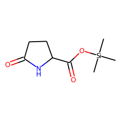 2-Pyrrolidone-5-carboxylic acid, trimethylsilyl ester