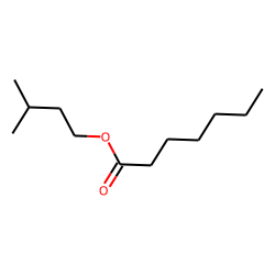 Heptanoic acid, 3-methylbutyl ester