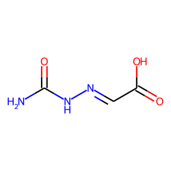 Glyoxylic acid semicarbazone