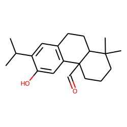 13-Isopropylpodocarpen-12-ol-20-al