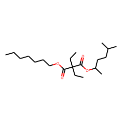 Diethylmalonic acid, heptyl 5-methylhex-2-yl ester