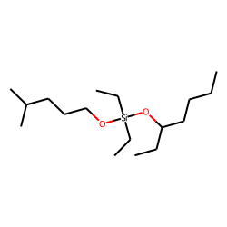 Silane, diethyl(3-heptyloxy)isohexyloxy-