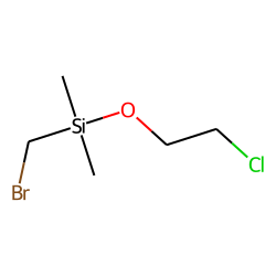 2-Chloroethanol, bromomethyldimethylsilyl ether