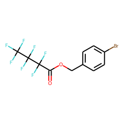 4-Bromobenzyl alcohol, heptafluorobutyrate