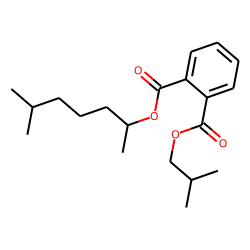 Phthalic acid, isobutyl 6-methylhept-2-yl ester