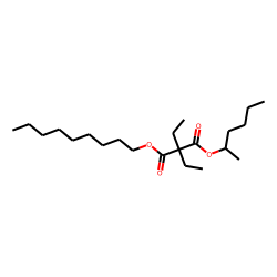 Diethylmalonic acid, 2-hexyl nonyl ester