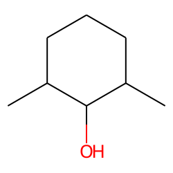 e,e-2,6-Dimethylcyclohexanol, (a)