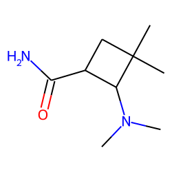 2-Dimethylamino-3,3-dimethylcyclo-butanecarboxamide