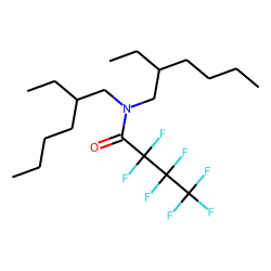 Heptafluorobutanamide, N,N-bis(2-ethylhexyl)-