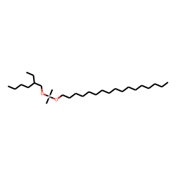 Silane, dimethyl(2-ethylhexyloxy)heptadecyloxy-