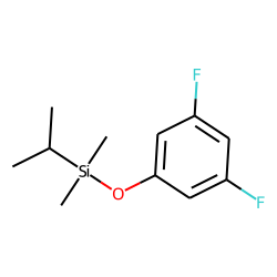 1,3-Difluoro-5-dimethyl-(isopropyl)-silyloxybenzene