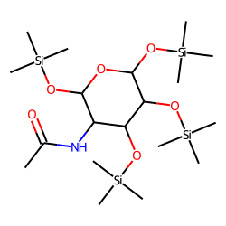 «beta»-N-Acetyl-D-glucosamine, TMS
