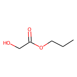 Acetic acid, hydroxy-, propyl ester
