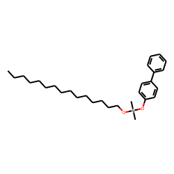 Silane, dimethyl(4-phenylphenoxy)pentadecyloxy-