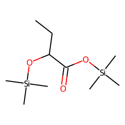 Butanoic acid, 2-[(trimethylsilyl)oxy]-, trimethylsilyl ester
